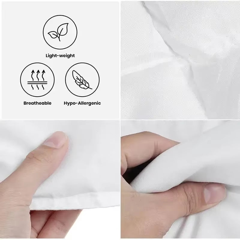 King/Double/Single Size 100% White Goose down Comforter for Autumn Winter Duvet Insert Blanket Filling Feather down Quilt Duvet