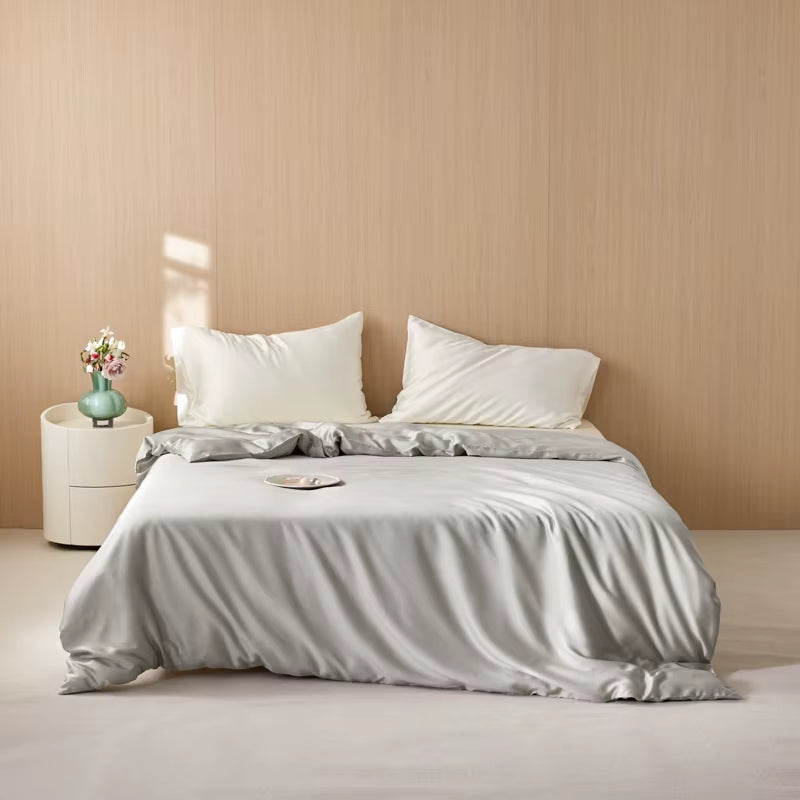 Eucalyptus Lyocell Bedding Set 1Pc Duvet Cover Summer Cooling Bamboo Bed Covers