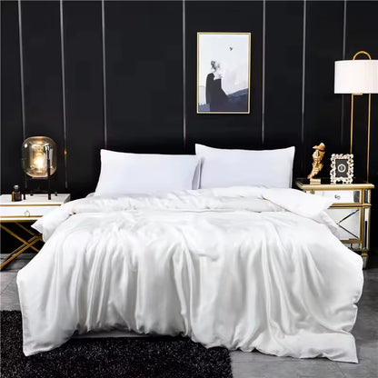 Eucalyptus Lyocell Bedding Set 1Pc Duvet Cover Summer Cooling Bamboo Bed Covers